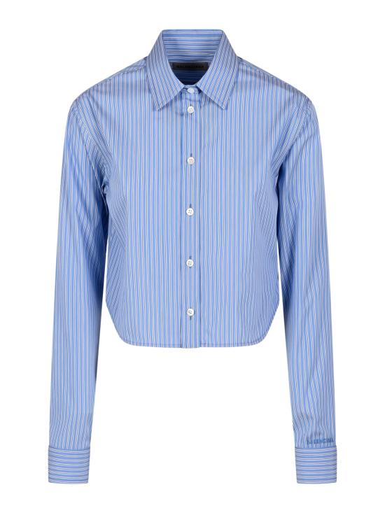 26FW 발렌시아가 셔츠 A002AZ TUM284202 BLUE NAVY