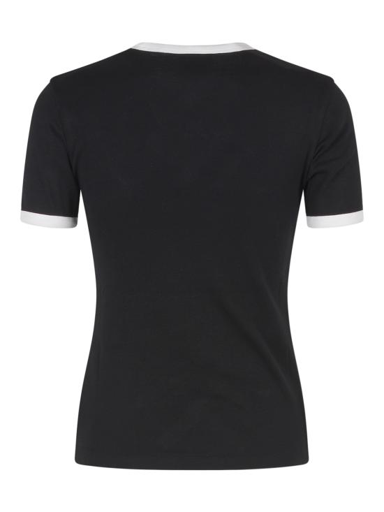 26FW 쿠레쥬 반팔 티셔츠 VESJTS017JS0070 9901 BLACK HERITAGE WHITE - COURREGES