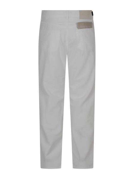 26SS 야콥코헨 스트레이트 팬츠 JUMQE031 T864AA00 OPTICAL WHITE - JACOB COHËN
