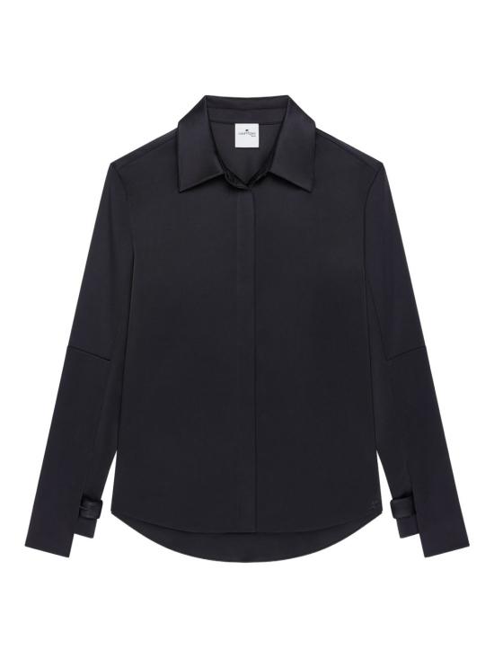 25FW 쿠레쥬 블라우스 425CCH117 TA00079999 BLACK