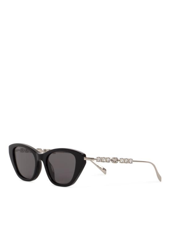 26FW 구찌 선글라스 GG1968S 002 BLACK SILVER GREY - GUCCI