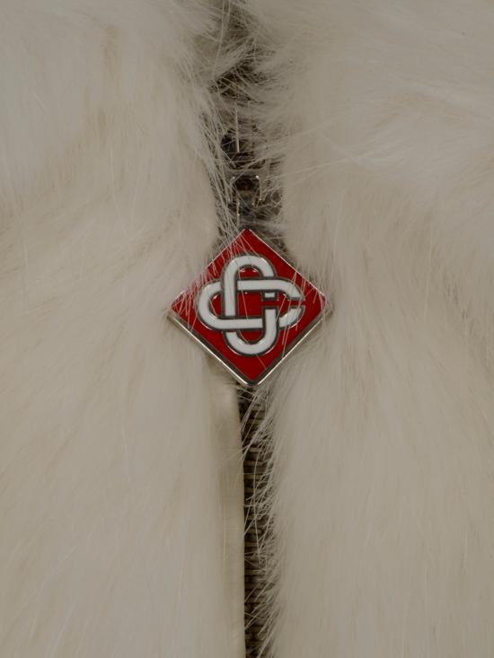 25FW 카사블랑카 자켓 WAW25OT213 01 WHITE - CASABLANCA