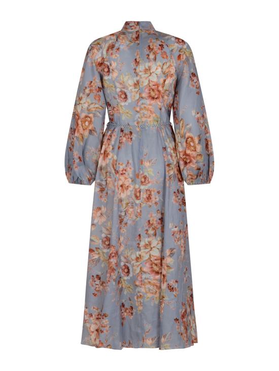 26SS 짐머만 미디 원피스 2354DRS261 CFLR CHAMBRAY FLORAL - ZIMMERMANN