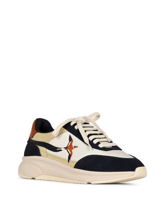26FW 악셀 아리가토 스니커즈 F4039002 OFF WHITE DARK BLUE - AXEL ARIGATO