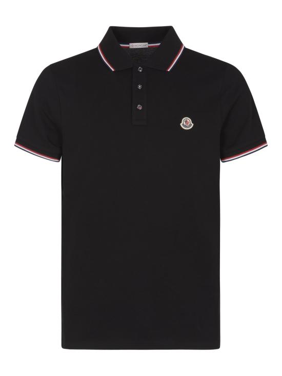 26FW 몽클레어 폴로 티셔츠 918A70300 84556999 Black