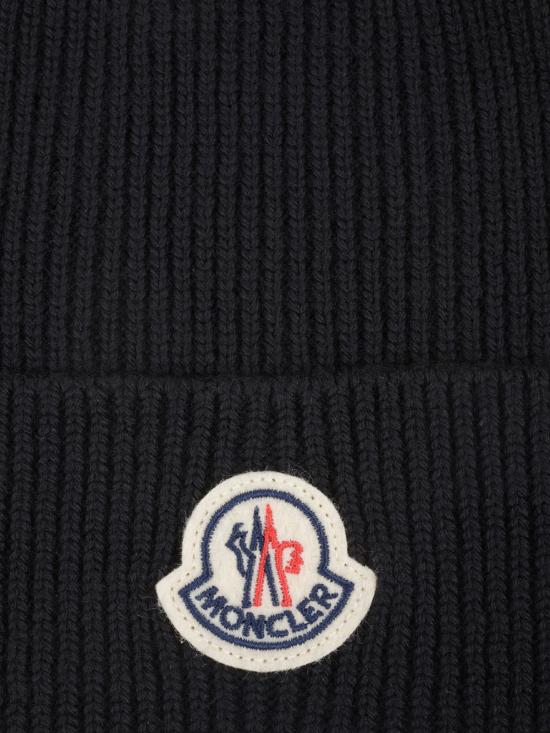 26FW 몽클레어 비니 913B70500 A9342999 Black - MONCLER