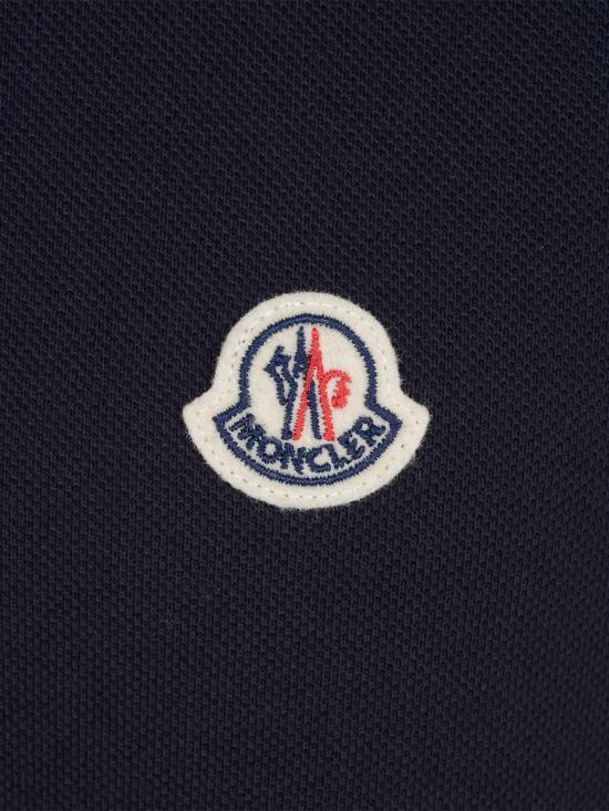 26FW 몽클레어 폴로 티셔츠 918A70300 8455677X Navy - MONCLER