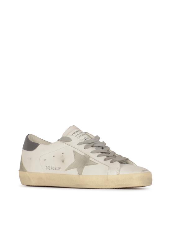 26FW 골든구스 슈퍼스타 스웨이드 스니커즈 GMF00102 F00611311915 WHITE ICE DARK GRAY - GOLDEN GOOSE