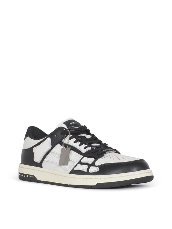 26FW 아미리 스컬 탑 로우 스니커즈 AMFOSR1098 004 BLACK WHITE - AMIRI