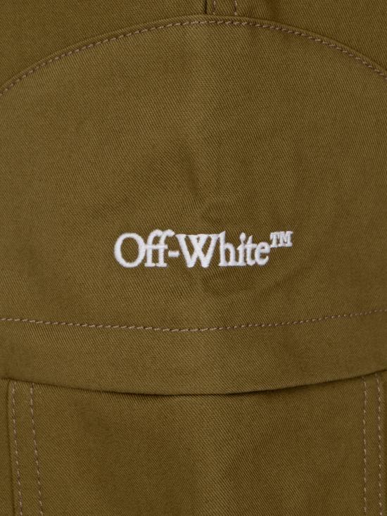 25FW 오프화이트 스트레이트 팬츠 OMCF04DF25 FAB0015801 BEECH WHIT - OFF WHITE