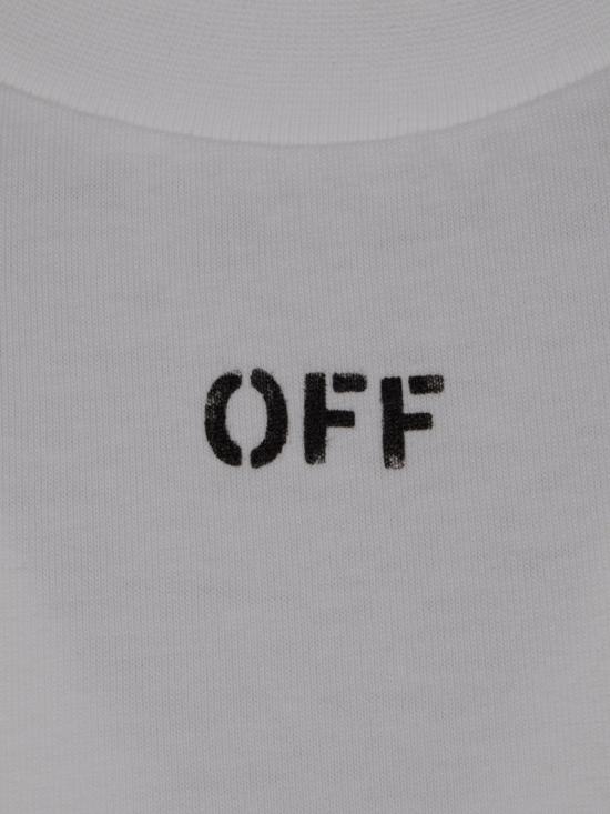 25FW 오프화이트 반팔 티셔츠 OWAA124F25 JER0010110 WHITE BLAC - OFF WHITE