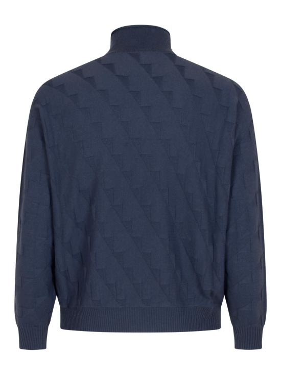 25FW 엠포리오 아르마니 터틀넥 EW002437 AF18321U9302 WINTER SKY - EMPORIO ARMANI