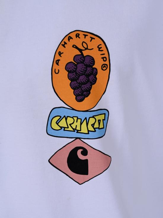 26FW 칼하트 WIP 반팔 티셔츠 I036902 02XX White - CARHARTT WIP