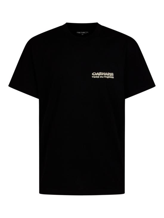 26FW 칼하트 WIP 반팔 티셔츠 I036896 89XX Black - CARHARTT WIP