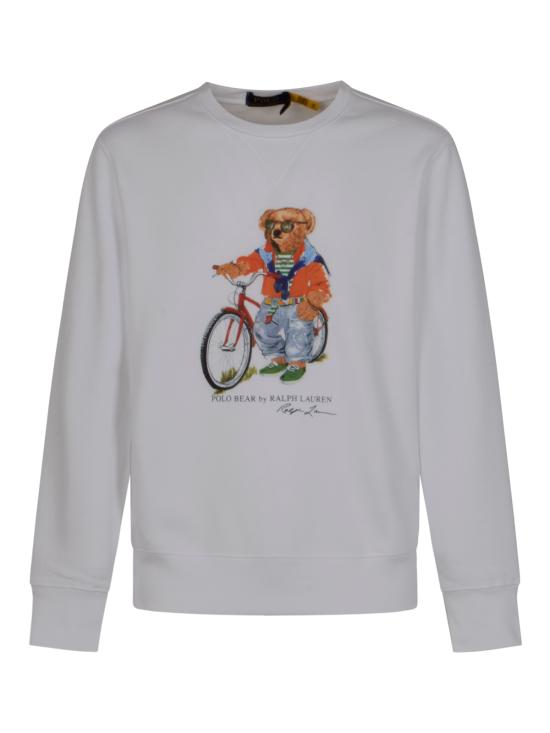 26SS 폴로 랄프로렌 스웨터 710B14616 001 WHITE SUMMER BEAR