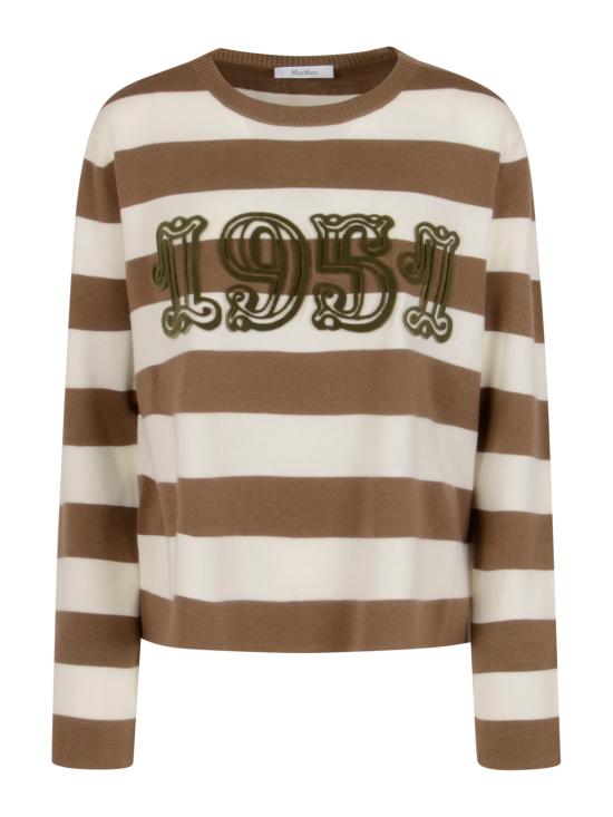 25FW 막스마라 VITERBO 버진울 스웨터 2521366091600 009 Brown