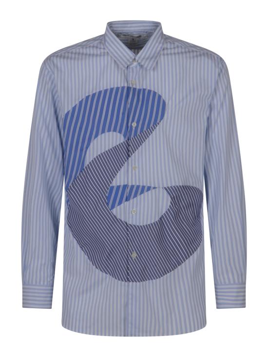 26SS 꼼데가르송 긴팔 셔츠 B004 0511 STRIPE MIX