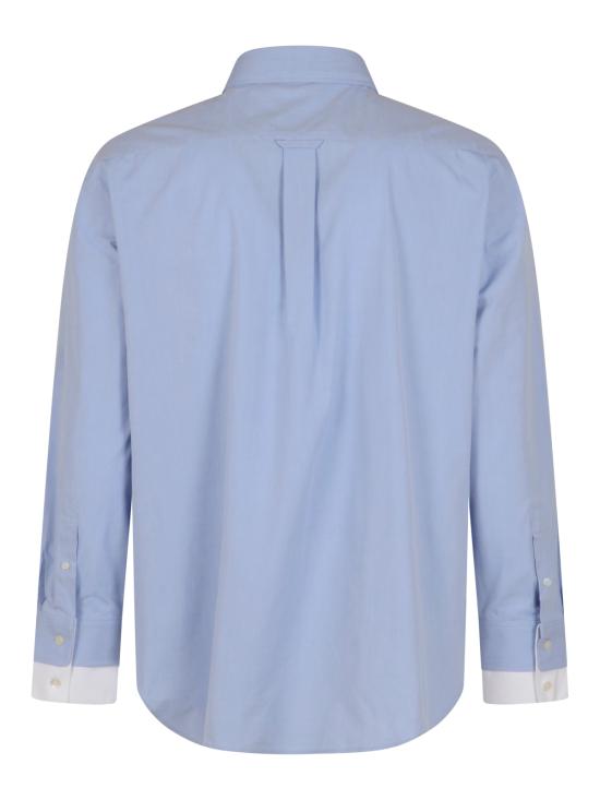 26SS 아크네 스튜디오 레이어드 버튼업 AC0790 CN2 LIGHT BLUE - ACNE STUDIOS