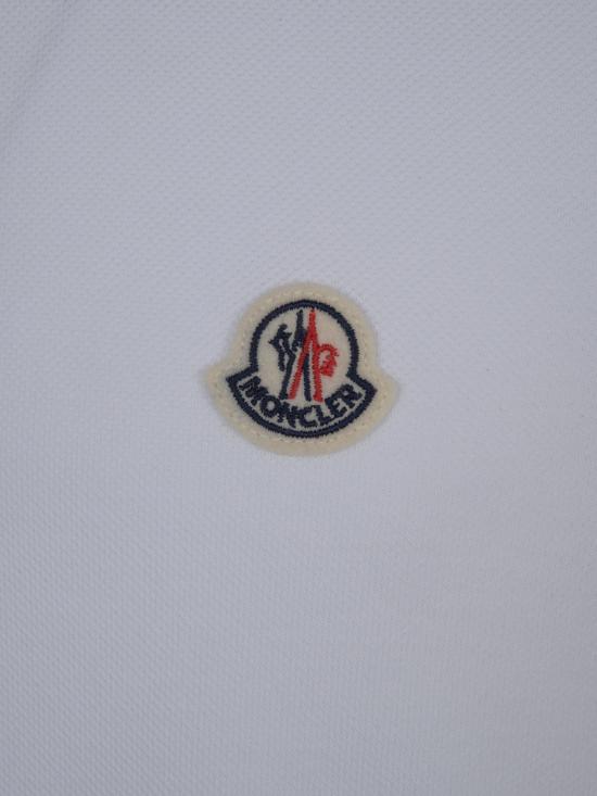26FW 몽클레어 폴로 티셔츠 918A70300 84556001 White - MONCLER