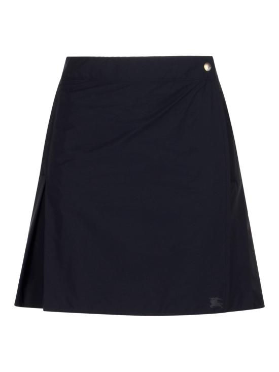 26SS 버버리 플리츠 스트레치 나일론 미니 스커트 8116189 C4008 SILHOUETTE BLUE - BURBERRY
