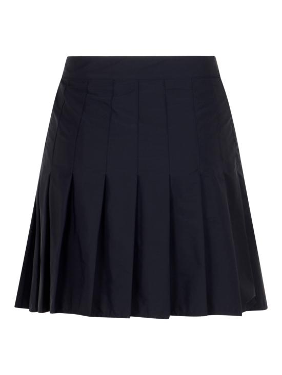 26SS 버버리 플리츠 스트레치 나일론 미니 스커트 8116189 C4008 SILHOUETTE BLUE - BURBERRY