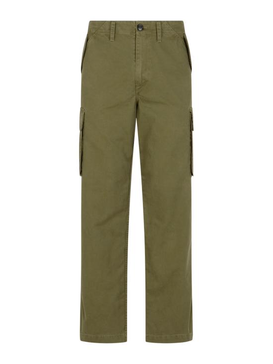 26SS 버버리 코튼 카고 트라우저 8116438 C1424 PASTURE - BURBERRY