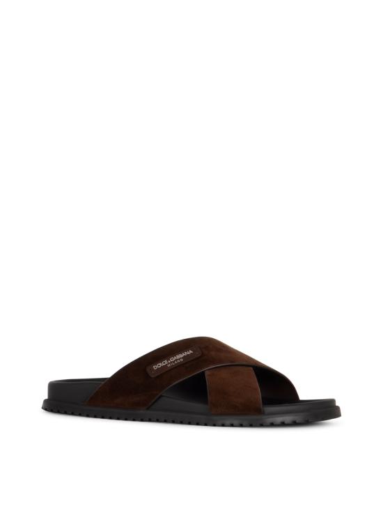 26FW 돌체앤가바나 샌들 A80534 A9R008W053 EBANO CIOCCOLATO - DOLCE & GABBANA