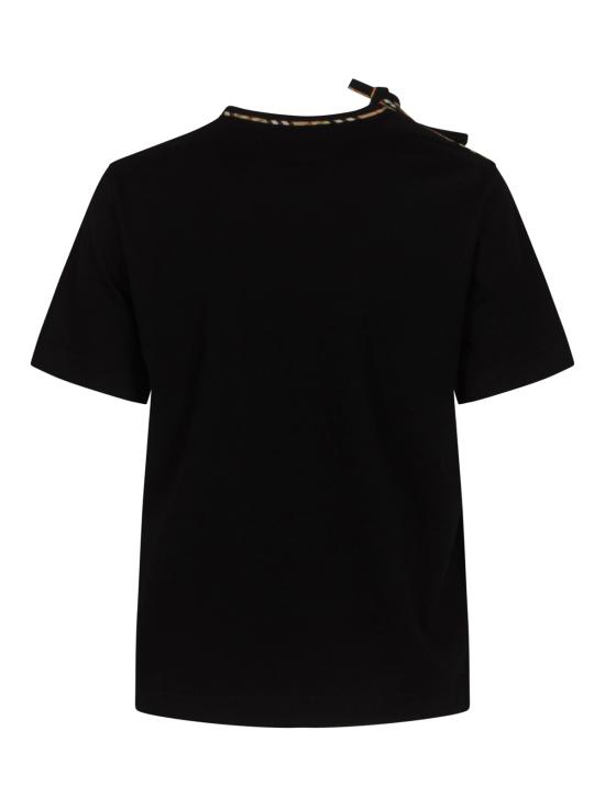 26FW 버버리 반팔 티셔츠 8126134 A1189 BLACK - BURBERRY