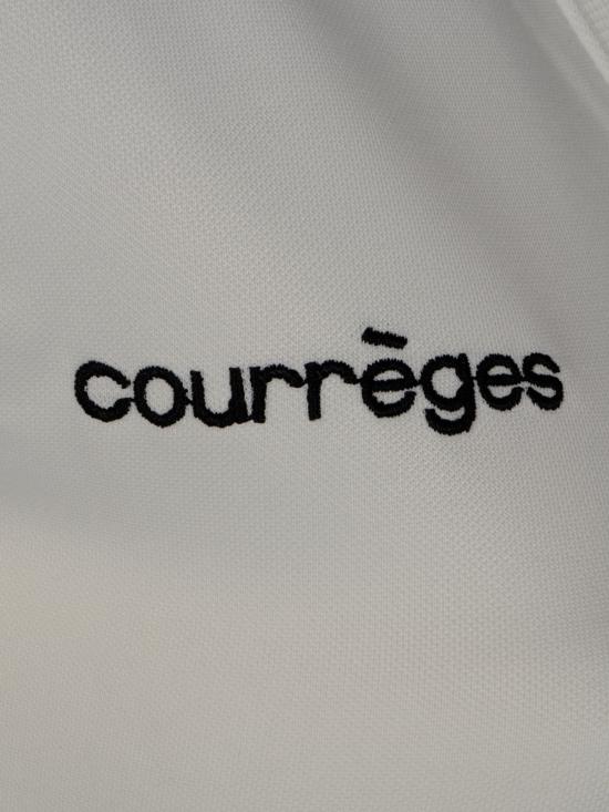 26SS 쿠레쥬 스포츠 폴로 롱 드레스 126JRO807JS0195 0098 HERITAGE WHITE BLACK - COURREGES