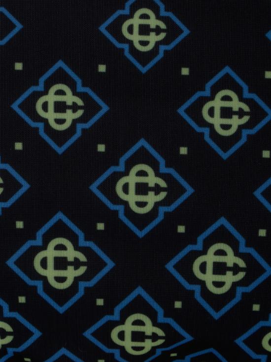 26SS 카사블랑카 비치웨어 WSP26SWM02102EXBC DEGRADE BLACK MONOGRAM - CASABLANCA