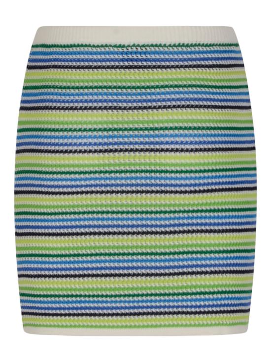 26SS 카사블랑카 미디 스커트 WSP26KW136401EXBC STRIPE - CASABLANCA