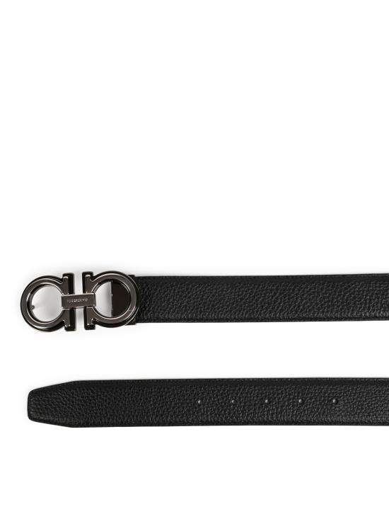 26FW 살바토레 페라가모 벨트 734227 NERO HICKORY - SALVATORE FERRAGAMO