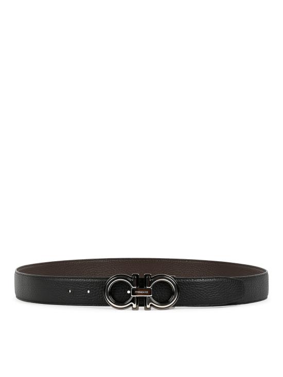 26FW 살바토레 페라가모 벨트 734227 NERO HICKORY - SALVATORE FERRAGAMO