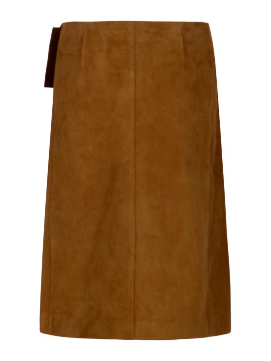 26SS 아미 미디 스커트 FSK463 LH0059236 CARAMEL - AMI