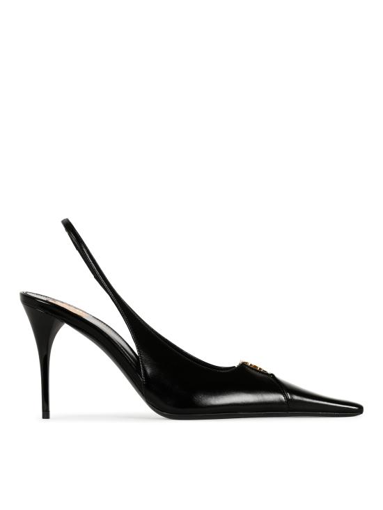 26FW 생로랑 베이비론 브레테유 슬링백 펌프스 806685 AAEHI1000 NERO - SAINT LAURENT