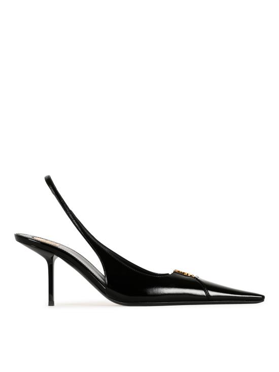 26FW 생로랑 바빌론 브레테유 슬링백 펌프스 스무스 레더 858966 AAEHI1000 NERO - SAINT LAURENT