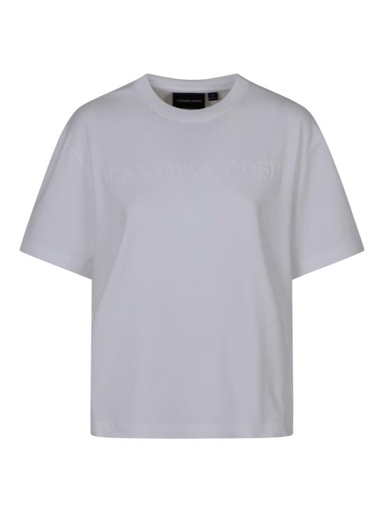 26SS 캐나다구스 반팔 티셔츠 1622W1 9227 OPTIC WHITE BLANC OPTIQUE - CANADA GOOSE
