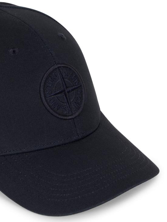 26FW 스톤 아일랜드 로고 베이스볼 캡 9100013 S0248V0020 NAVY BLUE - STONE ISLAND