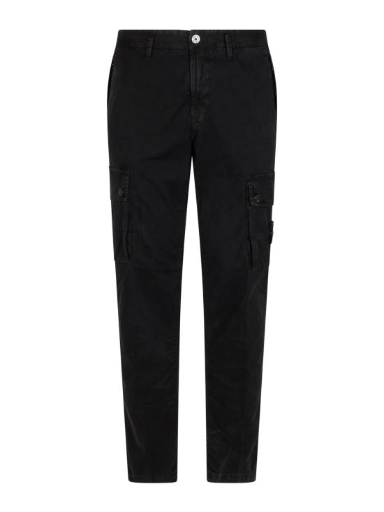 26FW 스톤 아일랜드 스트레이트 팬츠 3100034 S00L1V0129 BLACK