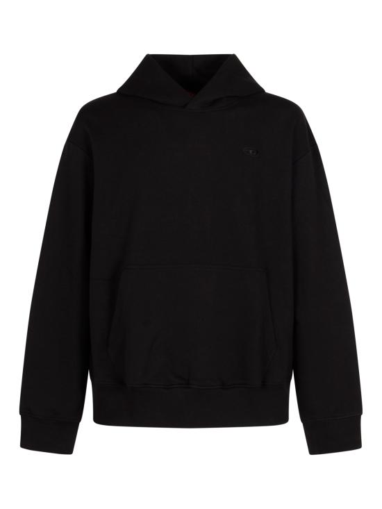 25FW 디젤 S 맥스 후드 메고발 D 후드 A11304 0GYCJ9XX Black - DIESEL