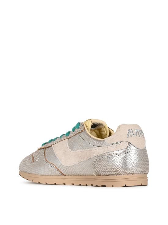 26FW 오트리 WINDSPIN 윈드스핀 스니커즈 WSLW XA01 LEA VIPRINT SILVER WHT - AUTRY