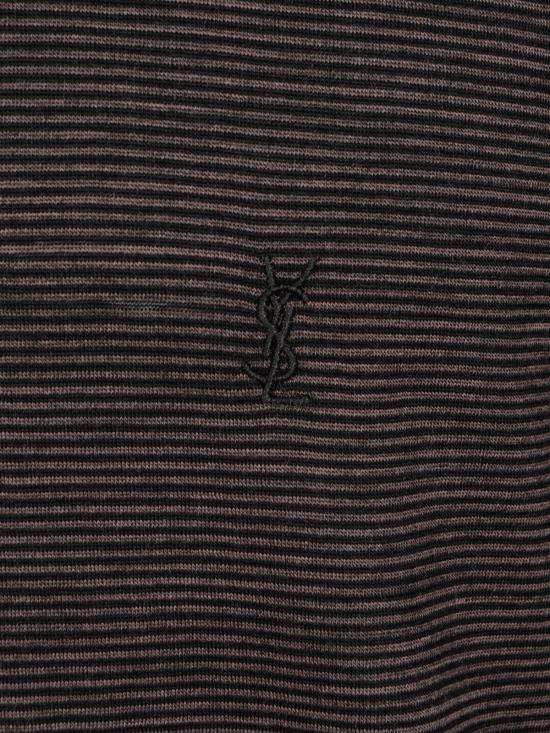 26SS 생로랑 셔츠 858314 Y38AS1079 NOIR MARRON - SAINT LAURENT