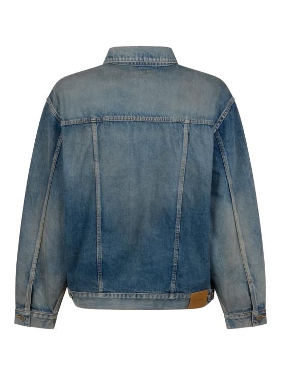 26SS 생로랑 데님 자켓 859157 Y11CA4939 MIDI BLUE - SAINT LAURENT