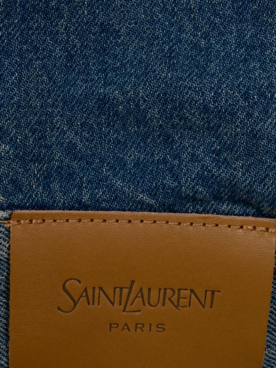 26SS 생로랑 데님 자켓 859157 Y11CA4939 MIDI BLUE - SAINT LAURENT