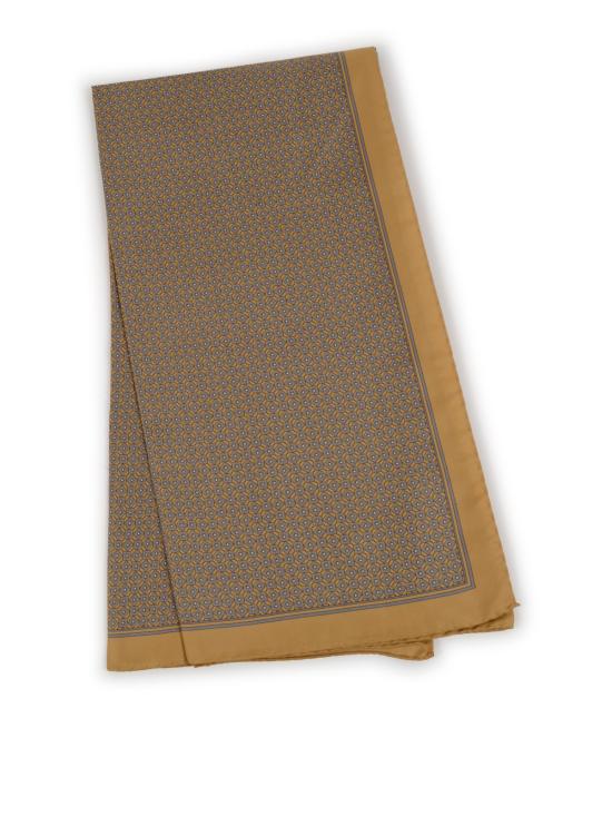 26SS 생로랑 머플러/스카프 858580 3Y0017788 OCHRE MULTICOLOR