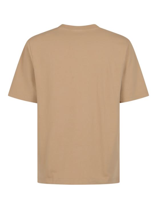 26SS 메종키츠네 드레스드 폭스 컴포트 티셔츠 QM00101KJ7025 0429 ROASTED ALMOND - MAISON KITSUNE