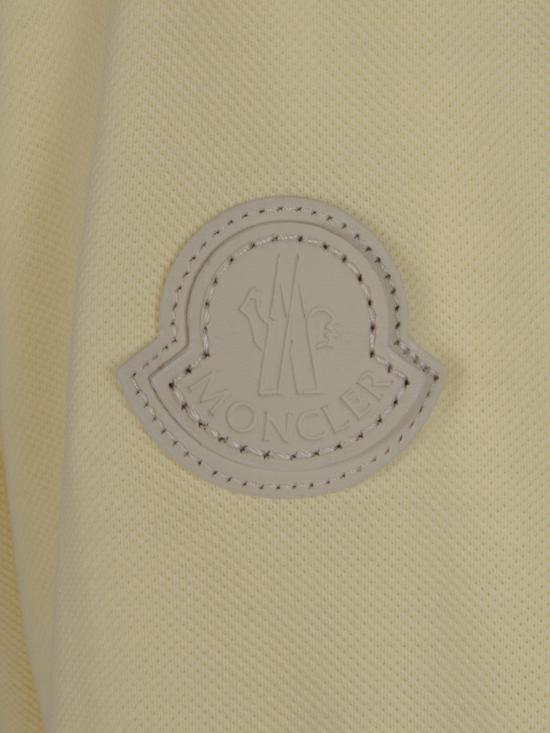 26SS 몽클레어 폴로 티셔츠 918A00011 89BC712U PASTEL YELLOW - MONCLER