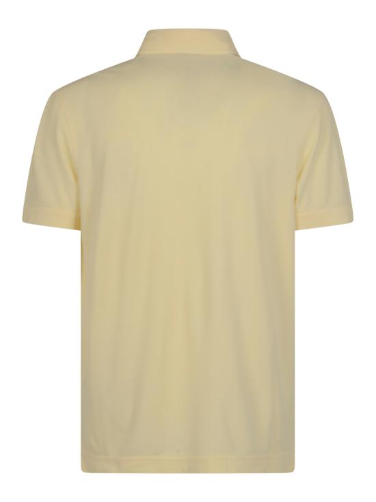 26SS 몽클레어 폴로 티셔츠 918A00011 89BC712U PASTEL YELLOW - MONCLER