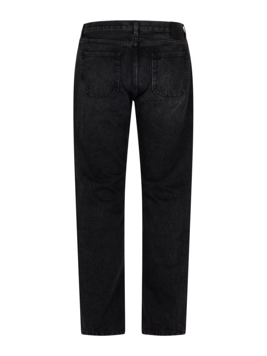 25FW 오프화이트 데님 팬츠 OMYA175C99 DEN0011300 VINTAGE BLACK - OFF WHITE