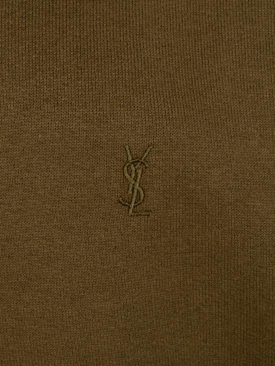 26SS 생로랑 스웨터 823184 Y36SW3050 PESTO - SAINT LAURENT